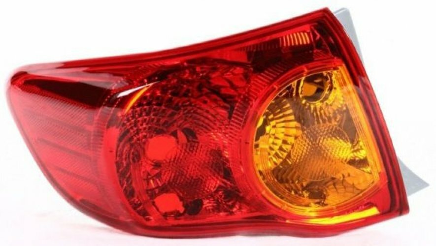 Phare arrière gauche pour Toyota Corolla E150 berline de 2007 à 2011