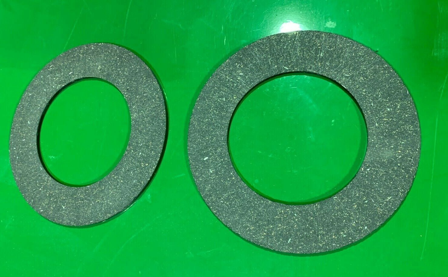 Pair aftermarket slip clutch linings replaces John Deere W34913 LX5