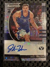 JAKE TOOLSON 2020-21 PRIZM DRAFT FAST BREAK DISCO AUTO SILVER RC FREE SHIP