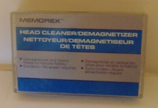 memorex cassette head cleaner demagnetizer