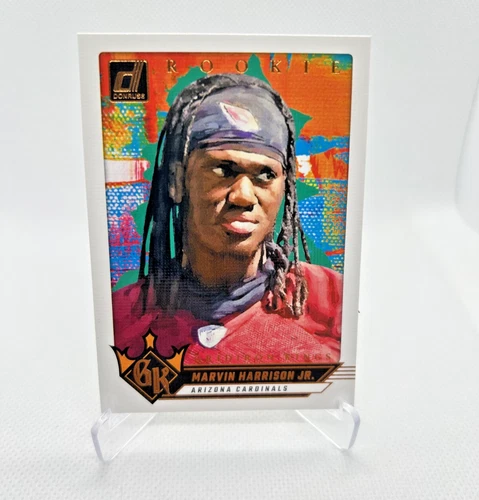 Marvin Harrison Jr. RC - 2024 Donruss Rookie Gridiron Kings #10 - Cardinals