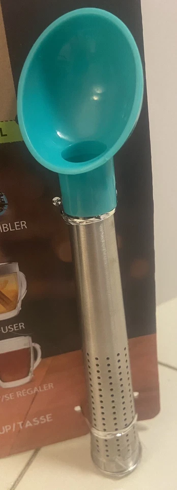 2 in 1 Measuring Spoon and Tea Scoop Infuser Primula 1 Cup Steep Teal PISTE-2101 - Image 2 of 4