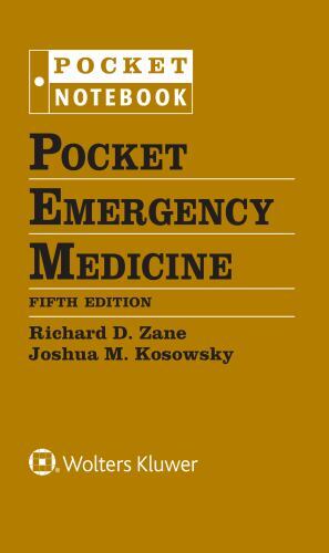 Pocket Emergency Medicine by Joshua M. Kosowsky (2022, Ringbound)