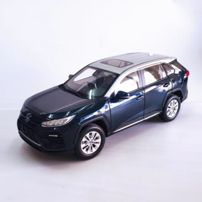 1/18トヨタRAV4模型 1/18 TOYOTA RAV4 SUV / WILDLANDER Dealer model blue / Silver