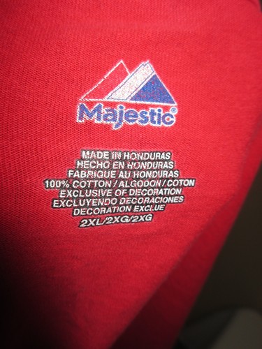 Camiseta de hockey para hombre Washington Capitals 2XL algodón - Imagen 4 de 4
