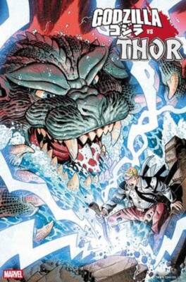 GODZILLA VS THOR #1 NICK BRADSHAW MONSTER HOMAGE VARIANT (02/07/2025)