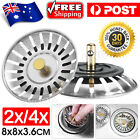 <!--F#f_0-->Sink Strainer Stainless Steel Kitchen Waste Plug Filter Drain Stopper AU Stock<!--F/-->