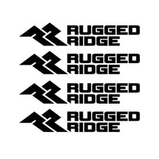 Rugged Ridge Vinyl Decal Sticker Logo Offroad 4x4 Lift Winch - Any Size