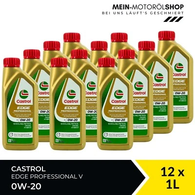 Castrol Edge Professional V 0W-20 Volvo VCC RBS0-2AE C5 12x1 litros = 12 litros