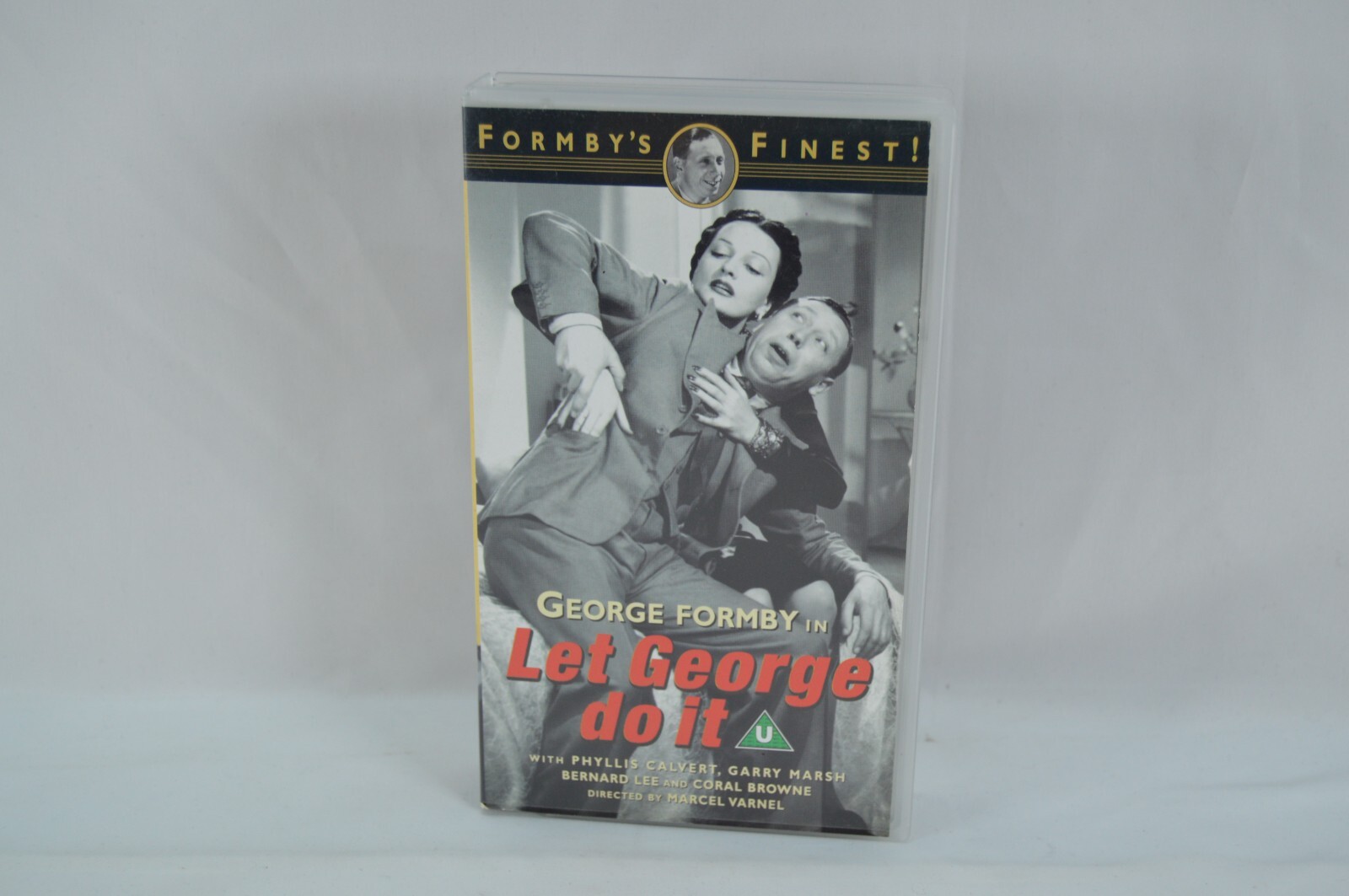 Let George Do It VHS Video Cassette Tape 2000 PAL George Formby