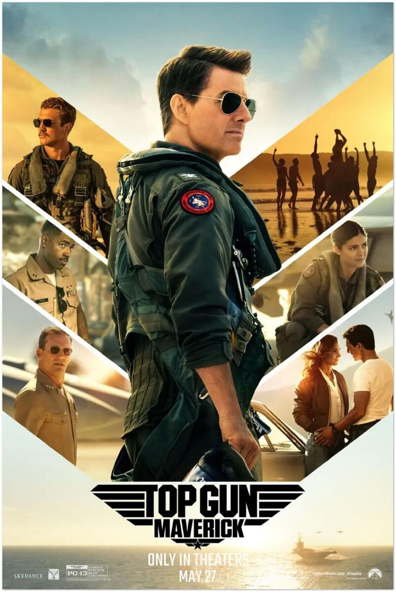 Top Gun - Movie Poster (I Feel The Need The Need For Speed) (Size: 24 X  36)