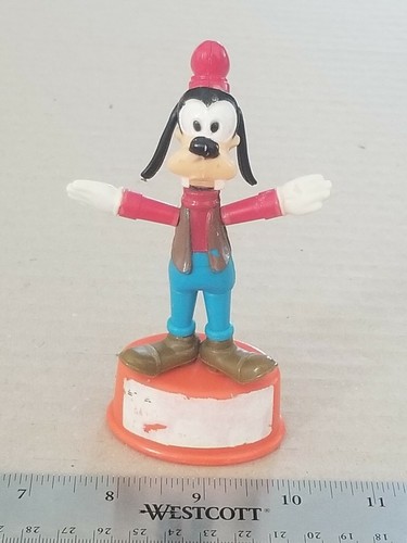 Vintage 1977 Gabriel Disney Goofy Push Up Puppet