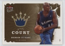 2006-07 Fleer Ultra Kings of the Court Brendan Haywood #KK-BH 1n6x