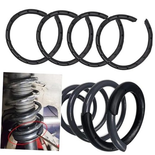 4PCS Car Truck Offroad Universal Coil Spring Silencer Insulator Rubber ...