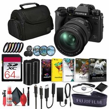 Fujifilm X-T5 Mirrorless Digital Camera XF16-80mm Lens Bundle Accessories- Black