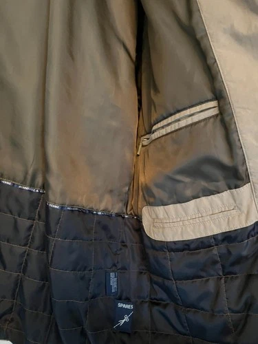 Roundtree & Yorke Outdoors Men’s XL Tan Khaki Jacket Lightweight Zip Coat image 4