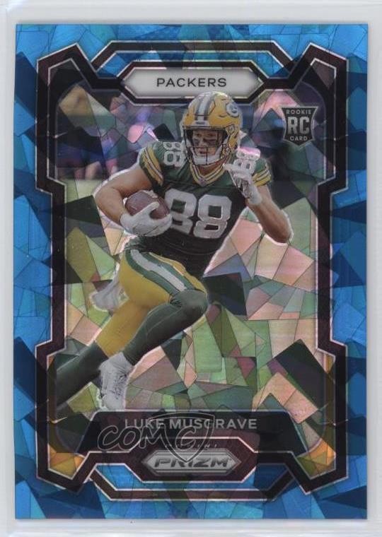 2023 Panini Prizm Rookies Blue Ice 45/99 Luke Musgrave #337 Rookie RC 0rd2