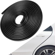 Car Door Edge Guards Black - 16.5Ft 5M Car Door Protector Fits Most Vehicles,Pr