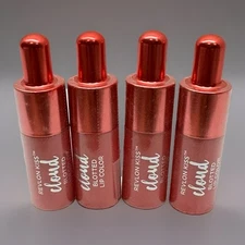 Revlon Kiss Cloud Blotted Lip Color  Lipstick # 004 Pink Marshmallow ~ 4 Pcs