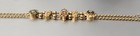 Vinstage 14K Yellow Gold Sapphire Ruby Emerald Diamond 5 Slide Bracelet  — photo 6