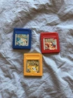 Pokémon Red Blue & Yellow Bundle - Authentic, Tested, Need Batteries