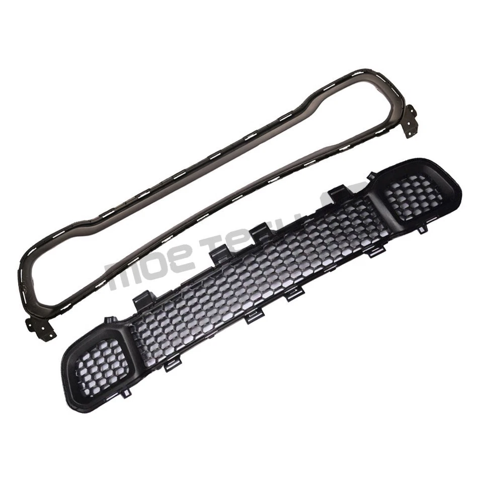 FOR Jeep Cherokee 2014-2018 New Front Lower Bumper Cover Grille+Trim Surround Foto 3 de 4