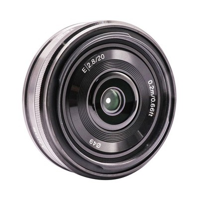 Sony E 20mm F2.8 Fixed Lens For Sony E Mount Camera Wide-Angle E2.8/20 SEL20F28