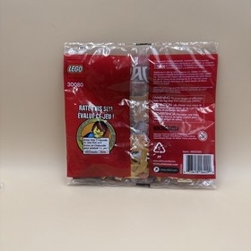 Lego Ninjago: White Ninja Zane Glider (30080) - New Sealed Polybag