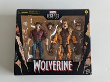 X-Men Marvel Legends Logan Sabretooth Wolverine 50th 2-Pack HASBRO NEW SEALED