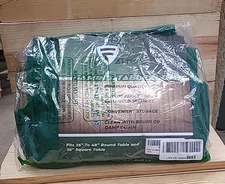 Feltectors NIP Green Felt Poker/Game Table Cover/36"x48" Round & 36" Square