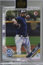 2021 Topps Archives Signature Series 28/85 Logan Allen Buyback Auto 5m1
