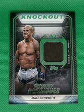 2024 TOPPS UFC KNOCKOUT GREGORY RODRIGUES PATCH RELIC KR-GR
