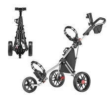 CaddyLite 11.5 V3 3 Wheel Golf Push Cart - SuperLite Deluxe, Lightweight, Eas...