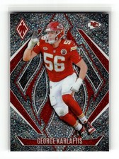 George Karlaftis 2024 Panini Phoenix #62 Kansas City Chiefs International