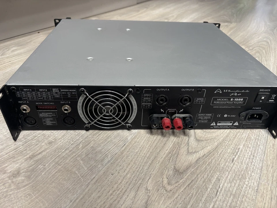 Wharfedale pro amplifier s1500 - Image 3 of 4
