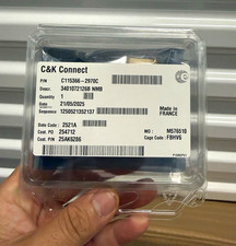 C&K C115366-2970C Gold D-Sub Lightweight Backshell – 90° Elliptical Outlet