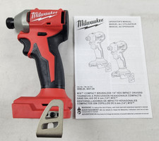 Milwaukee 1/4" Compact Brushless Hex Impact Driver Bare Tool 3650-20