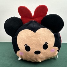 Disney Tsum Tsum Minnie Mouse Plush Stuffed Animal Toy 8  Classic Character Red