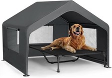 Galvanized Dog House Shelter