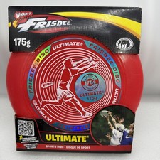 Wham-O Disc Ultimate Frisbee 175g Red Sports Disc BRAND NEW 