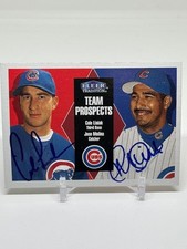 2000 Fleer Tradition Prospects Cole Liniak Jose Molina #24 SIGNED Both