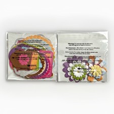 Creative Memories Simply Beautiful Paper Flowers and Tags 2 pk Embellishments