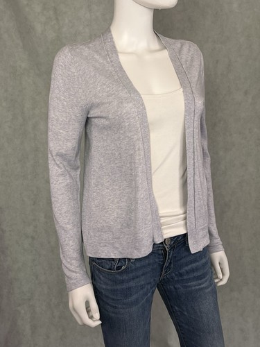 Old Navy Womens Size Medium Blue Open Front Lightweight Cardigan Long Sleeves - Picture 2 of 10