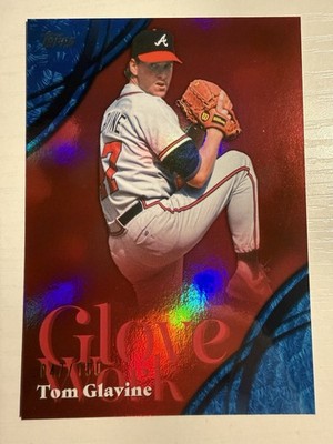 2026 Topps Glove Work Blue Tom Glavine  Parallel Card #GW-62 /150 Braves