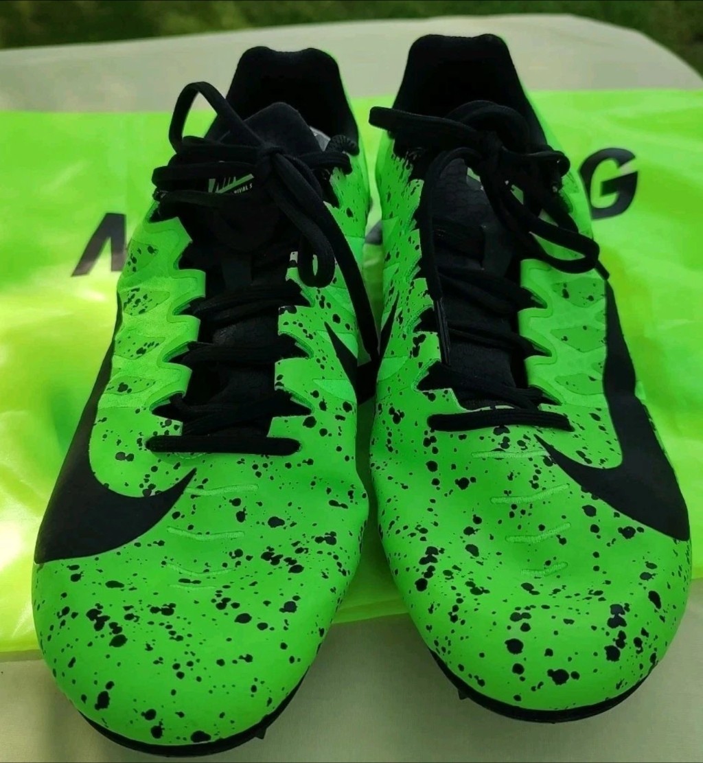 Size 13 - Nike Zoom Rival S 9 Electric Green Speckled for  display picture 2