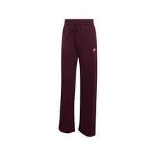 adidas Essentials Small Logo Feel Cozy Open Hem Pants Womens Red Casual Athletic