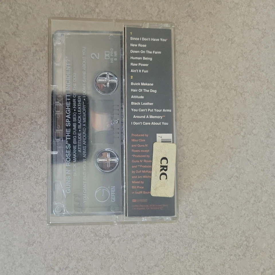 The Spaghetti Incident? by Guns N' Roses (Cassette, Nov-1993, Geffen Goldline) - Image 2 of 4