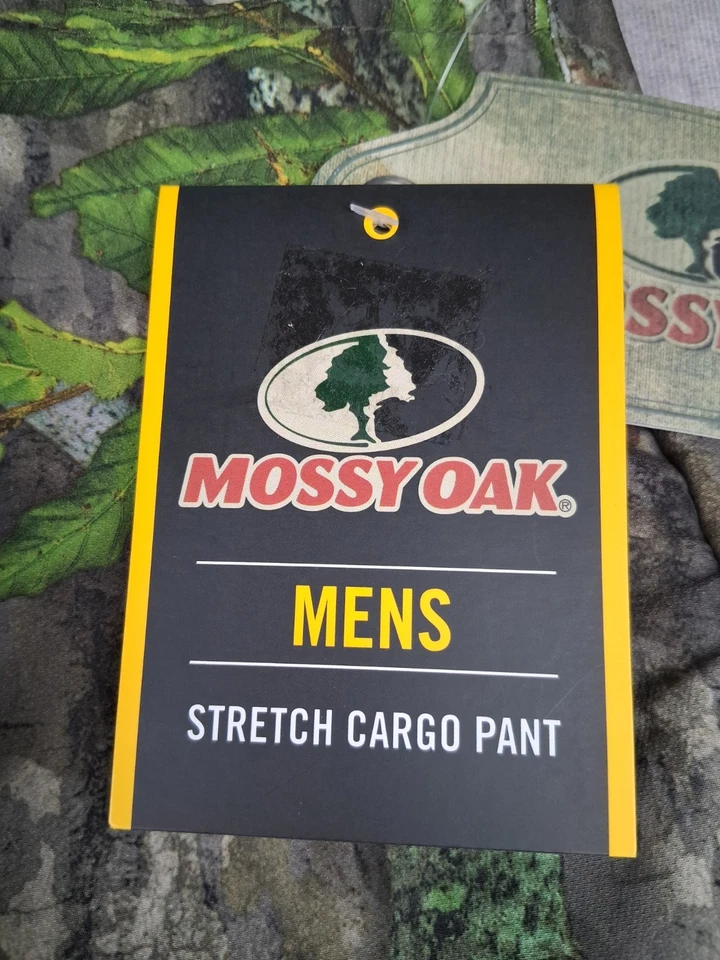 Mossy Oak Obsession Camo Cargo Pants Mens 2XL Stretch Turkey Deer Hunting NEW - Image 3 of 4