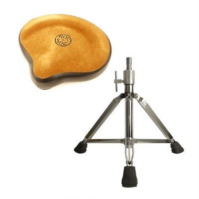 Roc N Soc Sattel Drum Throne komplett, hellbraun (NEU)