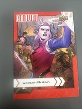 Captain Britain 2022-23 Upper Deck Marvel Annual #15